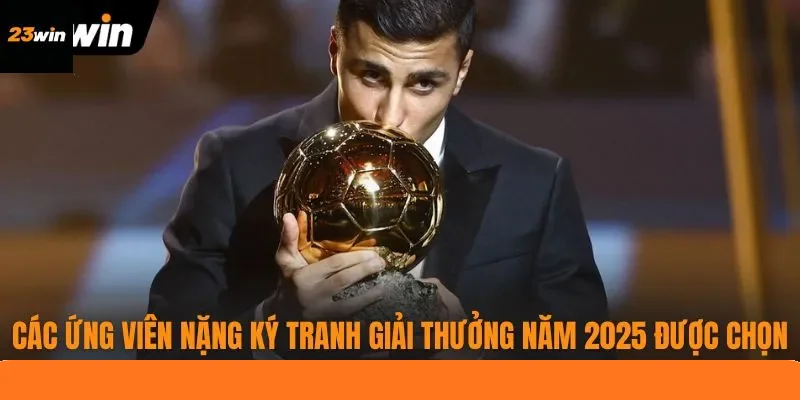 Các ứng viên nặng ký tranh giải thưởng năm 2025 được chọn Các ứng viên nặng ký tranh giải thưởng năm 2025 được chọn